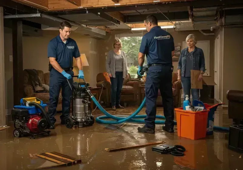 Basement Water Extraction and Removal Techniques process in Foscoe, NC